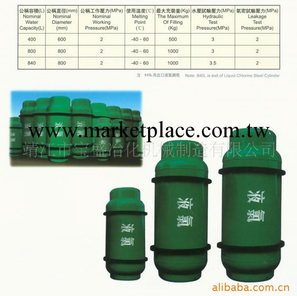 供應40L氯氣瓶（實驗室用）批發・進口・工廠・代買・代購