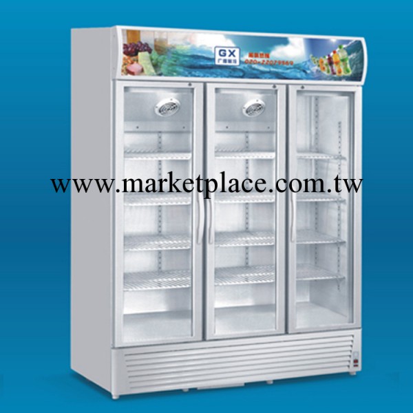 水果冰櫃/立式展示冰櫃/三門風冷展示冰櫃/冷藏展不櫃工廠,批發,進口,代購