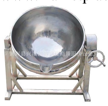 供應100L不銹鋼蒸汽可傾式夾層鍋 商用攪拌夾層鍋工廠,批發,進口,代購