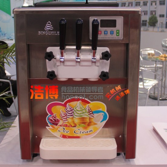 【18L/H】BQL-818T臺式冰淇淋機 三頭冰激凌機 廠傢直銷工廠,批發,進口,代購