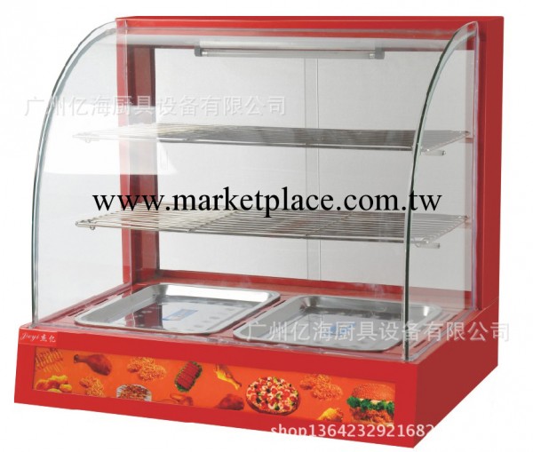 傑億 弧形保溫櫃FY-2P-1 供應保溫 櫃展示櫃 紅色玻璃保溫展示櫃工廠,批發,進口,代購