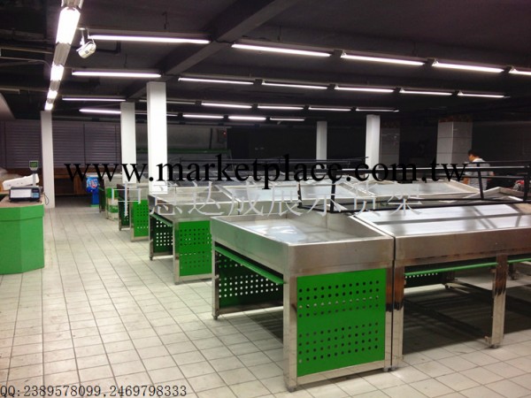 供應 萍鄉永輝超市304不銹鋼蔬菜貨架 廠傢訂做工廠,批發,進口,代購