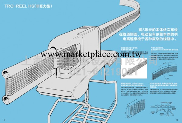 松下TRO-REEL HS非張力型滑觸線工廠,批發,進口,代購