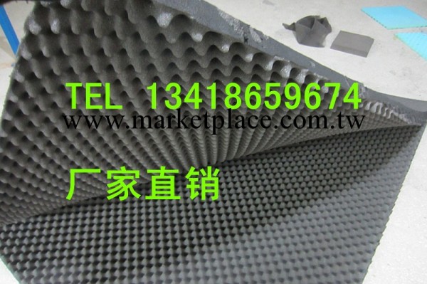 深圳公明 定制生產 隔音海綿 試音房專用吸音棉 黑色波浪吸音綿工廠,批發,進口,代購