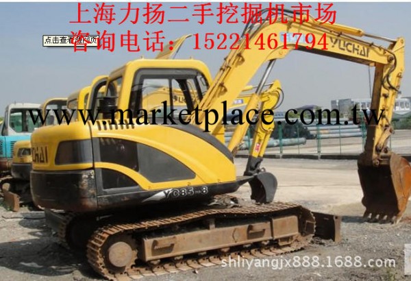 二手玉柴85挖掘機，上海力揚二手工程機械市場工廠,批發,進口,代購