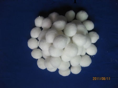 普通纖維球純白滌綸 常規細絲纖維球濾料 30-40mm 凈宇纖維球工廠,批發,進口,代購