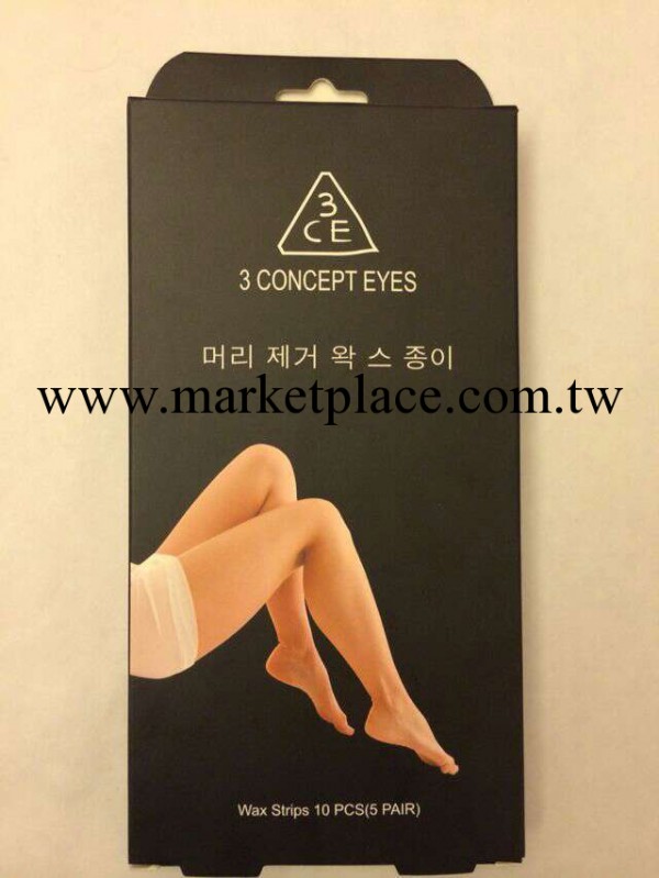 韓國原裝代購 3CE脫毛蠟紙 三隻眼 3CE 永久脫毛膏蠟紙工廠,批發,進口,代購