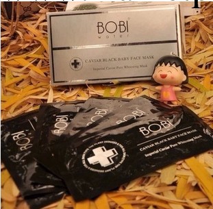 BOBI water 波碧水魚籽魚子麵膜 黑臉娃娃麵膜 緊致肌膚美白袪痘工廠,批發,進口,代購