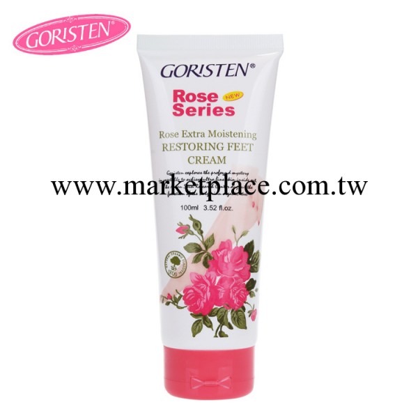 正品GORISTEN/卓爾詩婷 新品玫瑰足部特潤修護霜100ML 鎖水去乾工廠,批發,進口,代購