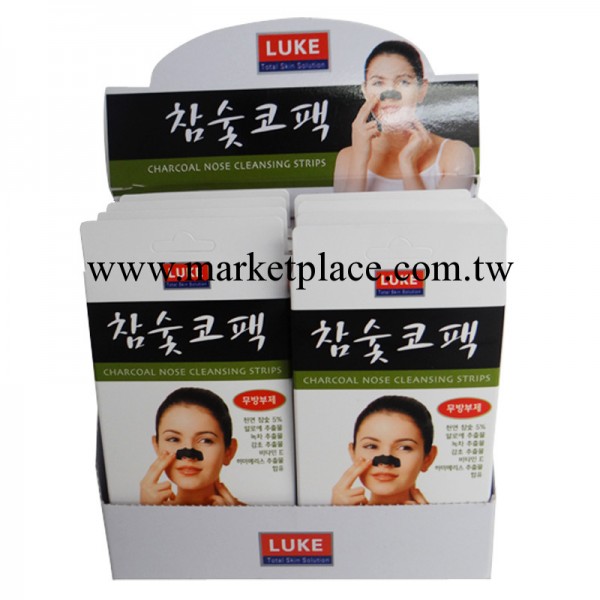 韓國原裝 LUKE鼻貼竹炭去黑頭鼻貼 韓國進口日用品批發工廠,批發,進口,代購