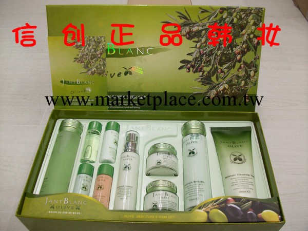 韓國化妝品正品批發 三星JANT BLANC系列 橄欖保濕10件套裝工廠,批發,進口,代購