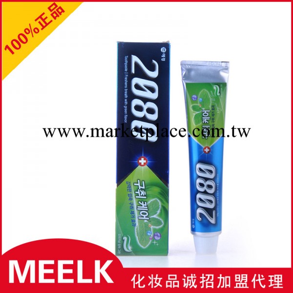 韓國2080綠茶牙膏 正品 韓國化妝品批發工廠,批發,進口,代購