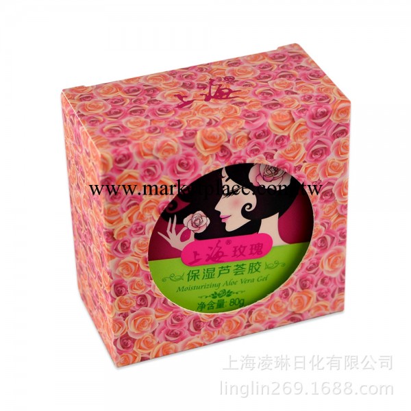【2013年新品展示】80g上海玫瑰保濕蘆薈膠工廠,批發,進口,代購
