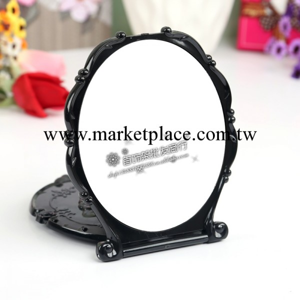 經典大號臺式玫瑰鏡子  梳妝鏡子 臺式化妝鏡子 單麵折疊鏡子工廠,批發,進口,代購