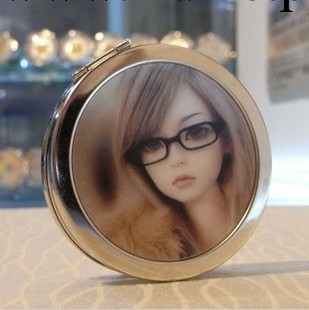 特價 韓國化妝鏡子3D芭比娃娃會眨眼睛 折疊多種圖案 隨機發貨工廠,批發,進口,代購
