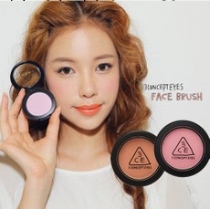 韓國3CE stylenanda三隻眼 粉質腮紅 nanda單色腮紅8色 3ce腮紅粉工廠,批發,進口,代購