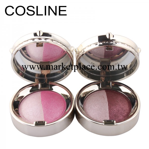 韓國進口 正品Cosline可絲萊鉆石甜心修復雙色眼影 2#3#7#工廠,批發,進口,代購