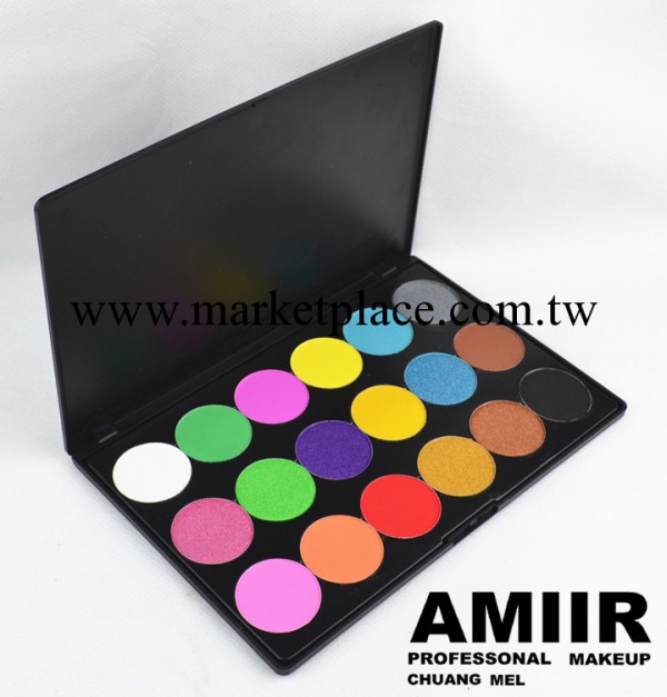 專櫃正品AMIIR/jJHC黑盒啞光18色眼影盤化妝師專用影樓拍照批發工廠,批發,進口,代購