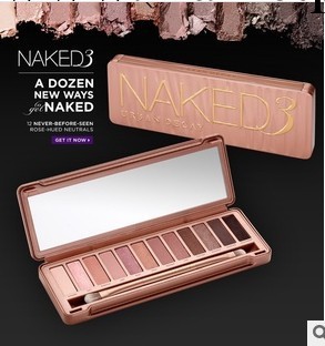 一件代發 NAKED3代原版 12色眼影 裸妝大地色眼影盤 三代新版外貿工廠,批發,進口,代購