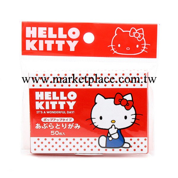 日本正品hello kitty 凱蒂貓吸油麵紙 50枚工廠,批發,進口,代購