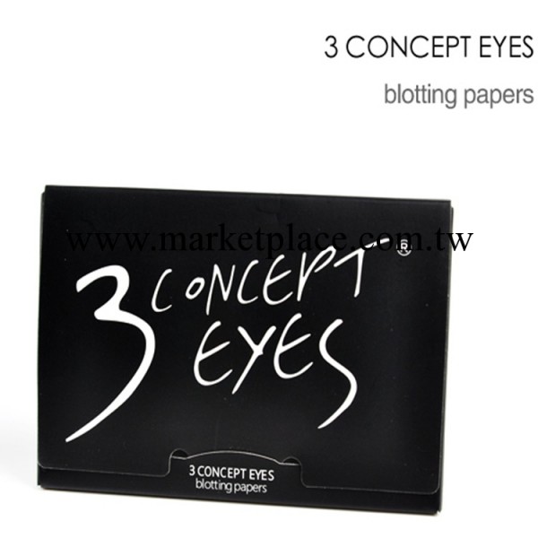 韓國官網正品3CE吸油紙 3concept eyes蜜粉吸油麵紙/補妝粉紙工廠,批發,進口,代購