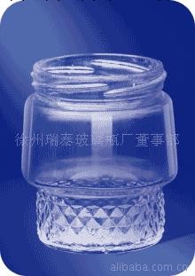 瑞泰玻璃瓶廠生產底座刻畫260ml醬菜瓶(圖)工廠,批發,進口,代購