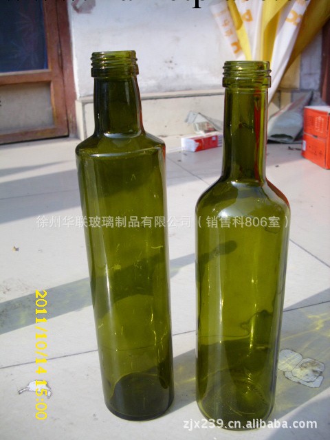 廠傢批發供應優質橄欖綠色 橄欖油瓶 玻璃瓶 500毫升工廠,批發,進口,代購