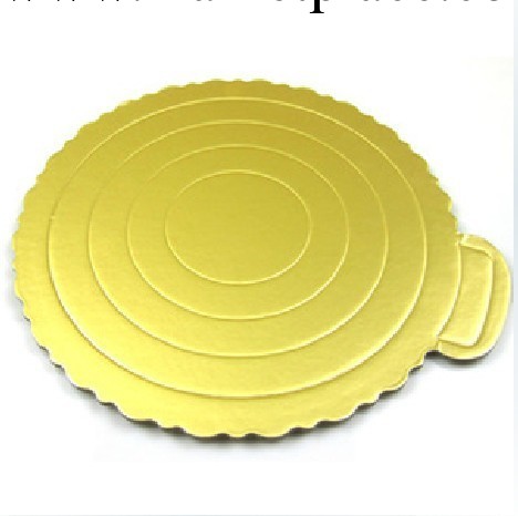 8寸金色圓形蛋糕底托 蛋糕墊 蛋糕托盤 蛋糕底專用 披薩托盤批發・進口・工廠・代買・代購