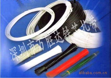 PVC鐵芯紮線帶、膠包鐵紮帶工廠,批發,進口,代購