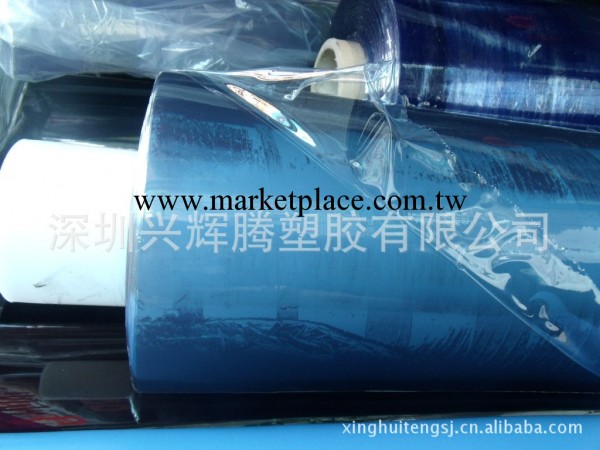 供應優質高透明靜電膜 PVC藍色靜電膜工廠,批發,進口,代購