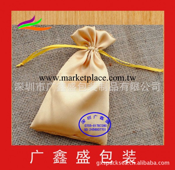 供應色丁束繩袋 色丁佈袋 絲綢佈袋子工廠,批發,進口,代購