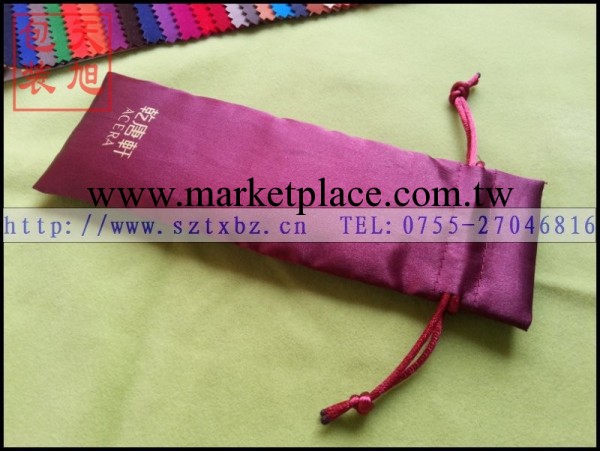 深圳供應各種顏色束口綢佈袋 綢錦佈袋 雙邊緞帶束口 高檔美觀工廠,批發,進口,代購