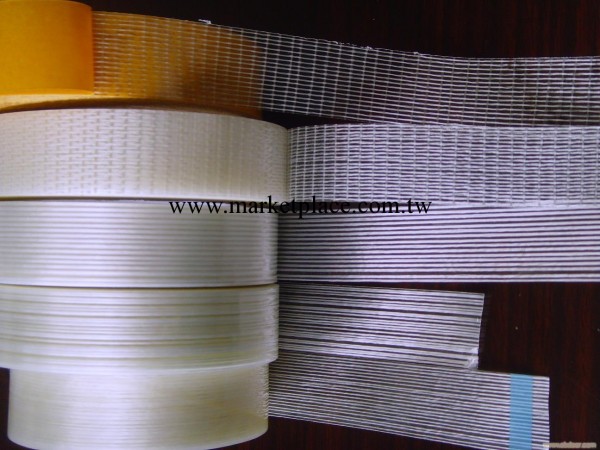 廠傢直銷透明美紋包裝膠帶 纖維膠帶耐高溫不脫膠pet纖維膠帶工廠,批發,進口,代購