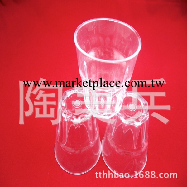 ［天天好紅］直銷塑料透明八角杯 150ml飲料酒水杯工廠,批發,進口,代購