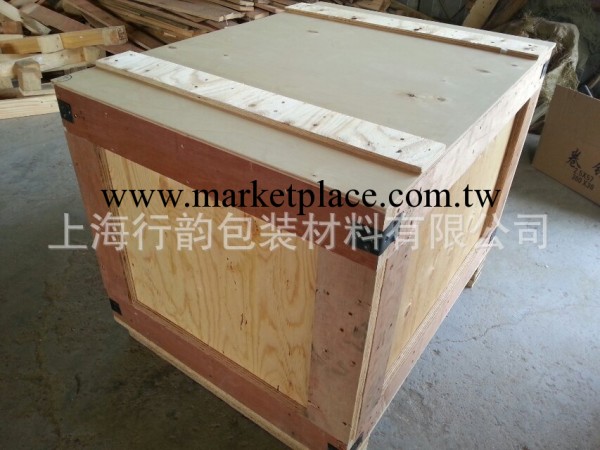 上海廠傢 定做木包裝箱出口免熏蒸木箱 托盤叉車包裝箱物流周轉工廠,批發,進口,代購