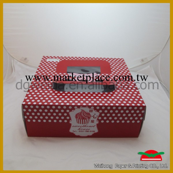 杯形蛋糕盒、彩色印刷蛋糕盒、各種尺寸蛋糕盒工廠,批發,進口,代購