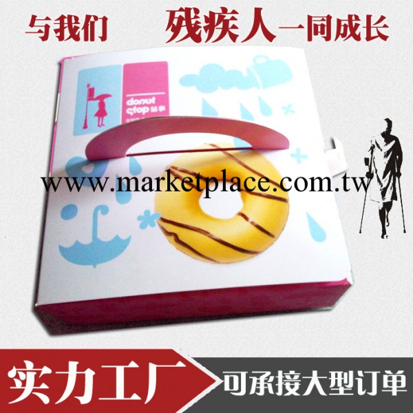 韓網熱銷 廠傢直銷手提精致甜甜圈蛋糕盒西點盒點心禮品盒S-12-8工廠,批發,進口,代購