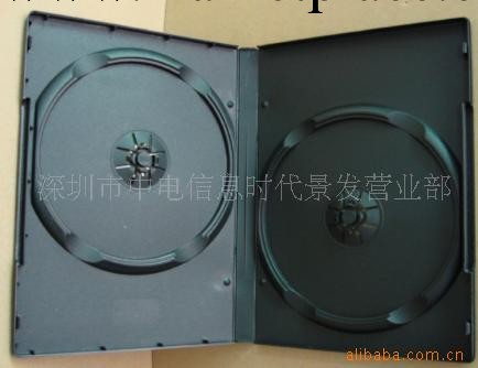 供應DVD盒  14MM黑色單雙碟DVD盒工廠,批發,進口,代購