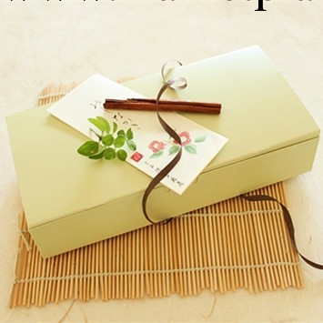 韓國烘焙包裝 抹茶綠抹茶色大號月餅盒 西點盒 蛋糕盒工廠,批發,進口,代購