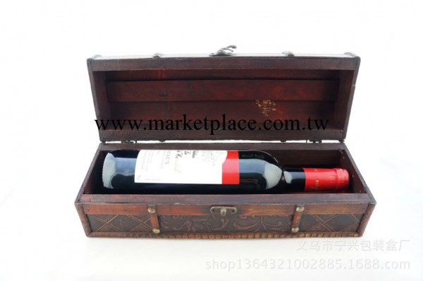 廠傢定做復古式酒盒  高檔紅酒盒    英倫古典紅酒盒工廠,批發,進口,代購