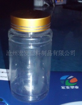 廠傢直銷保健品塑料瓶（透明、雙金邊)工廠,批發,進口,代購