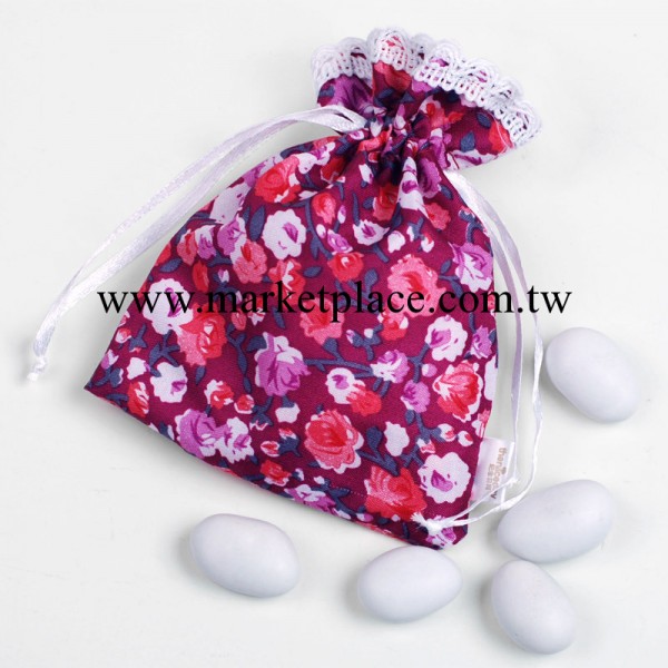 花之初語-姹紫-喜糖袋子|歐式田園創意喜糖袋子|婚慶派對回禮包裝批發・進口・工廠・代買・代購