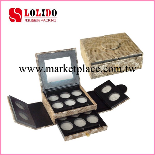 長期供應 金色磨砂工藝化妝盒 優質化妝盒系列工廠,批發,進口,代購