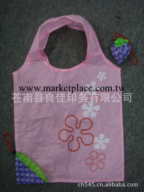【溫州龍港】供應加工190T滌綸草莓袋 可折疊式購物袋批發・進口・工廠・代買・代購
