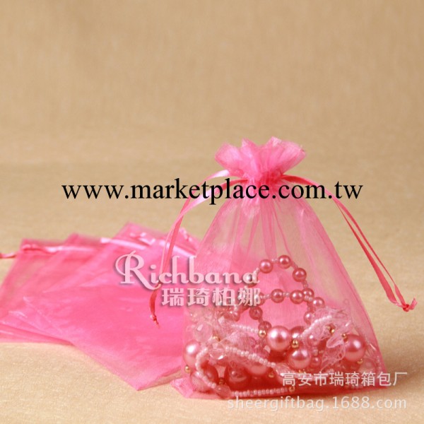 直銷粉色可愛各種禮物外包裝紗佈袋 可來樣定做工廠,批發,進口,代購