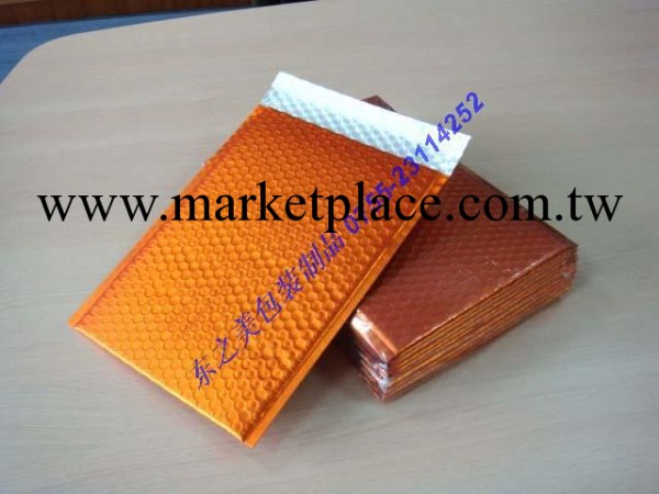 工廠直銷橙色鍍鋁膜汽泡信封袋工廠,批發,進口,代購