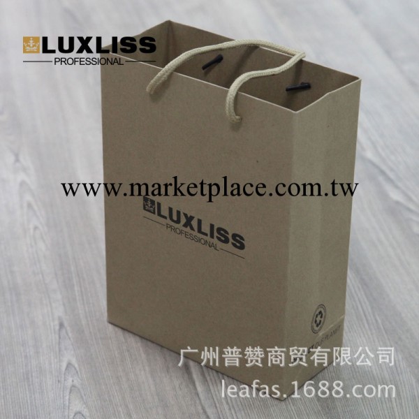 廠傢直銷Luxliss專用牛皮紙手提袋 蠶絲麵膜定制包裝 價格實惠工廠,批發,進口,代購