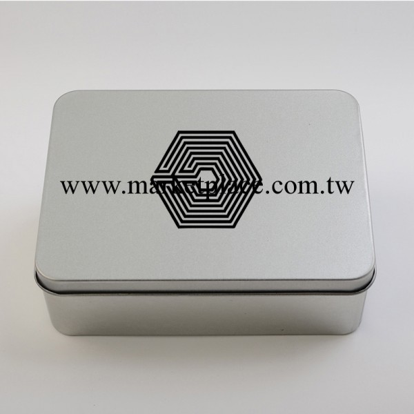 EXO 新專輯 Overdose 上癮 logo 長方形 收納盒 鐵盒子 [CTH067]工廠,批發,進口,代購