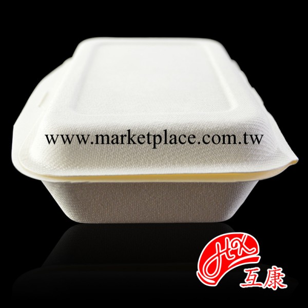 600ML一次性紙飯盒餐盒 環保紙漿盒 打包盒 紙餐盒 一箱1000個工廠,批發,進口,代購