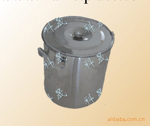 不銹鋼桶 供應科晟不銹鋼帶固定把手直口料桶  不銹鋼直口料桶工廠,批發,進口,代購